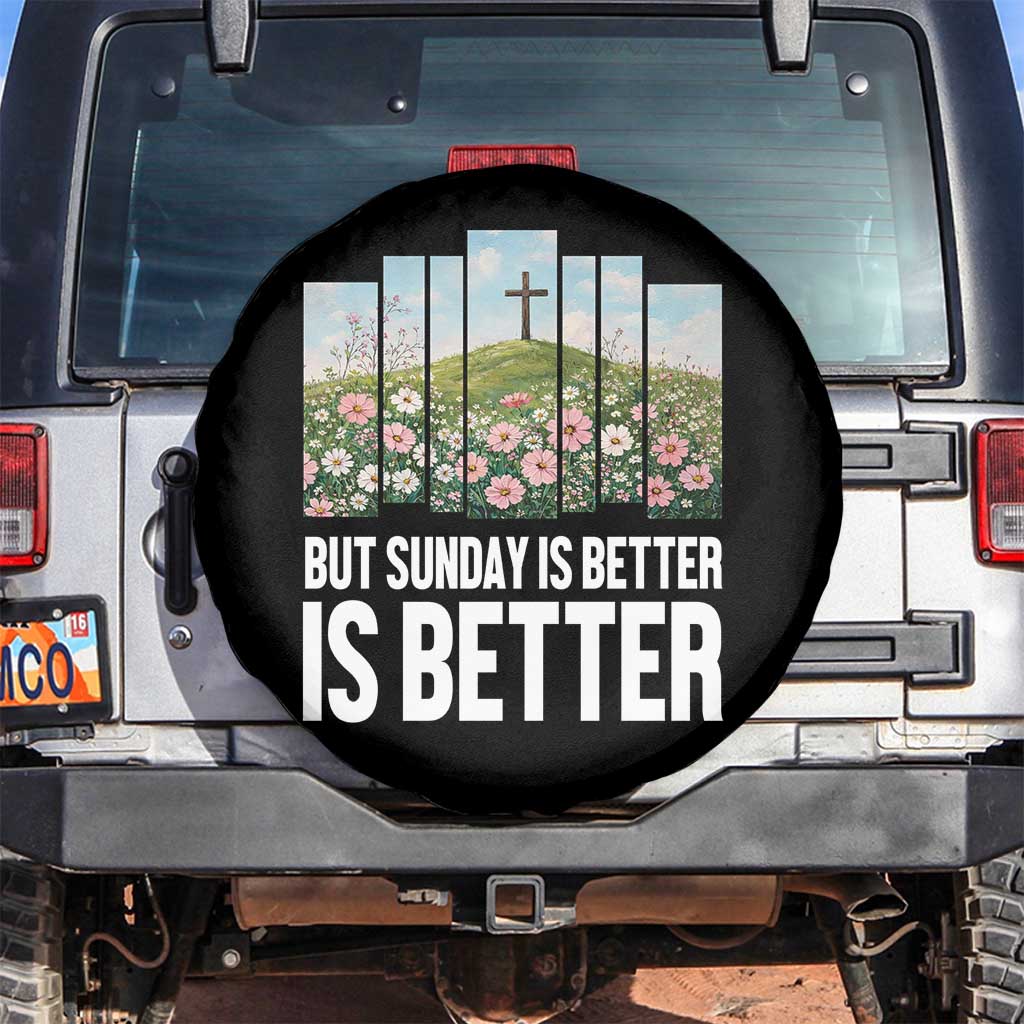 Friday is Good Sunday is Better Spare Tire Cover Christian Easter
