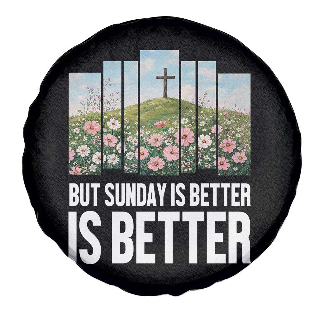 Friday is Good Sunday is Better Spare Tire Cover Christian Easter