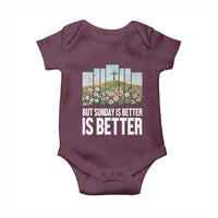 Friday is Good Sunday is Better Baby Onesie Christian Easter