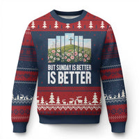Friday is Good Sunday is Better Ugly Christmas Sweater Christian Easter