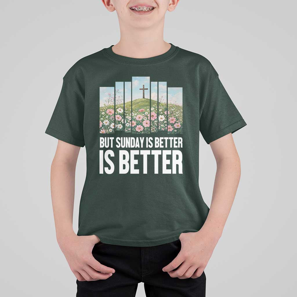 Friday is Good Sunday is Better T Shirt For Kid Christian Easter