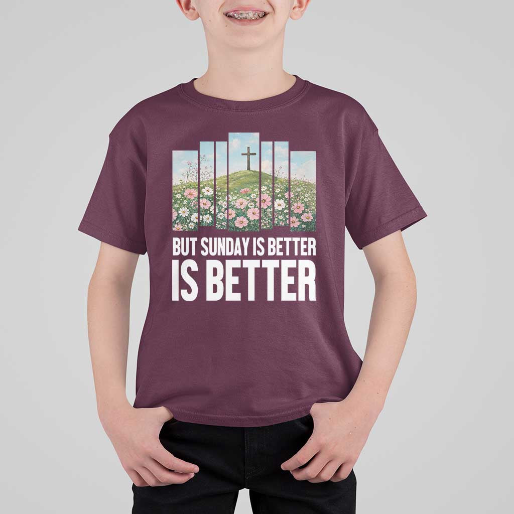 Friday is Good Sunday is Better T Shirt For Kid Christian Easter