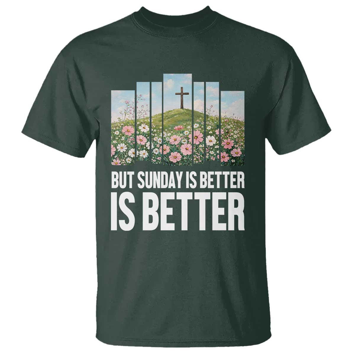 Friday is Good Sunday is Better T Shirt Christian Easter