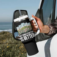 Friday is Good Sunday is Better Tumbler With Handle Christian Easter