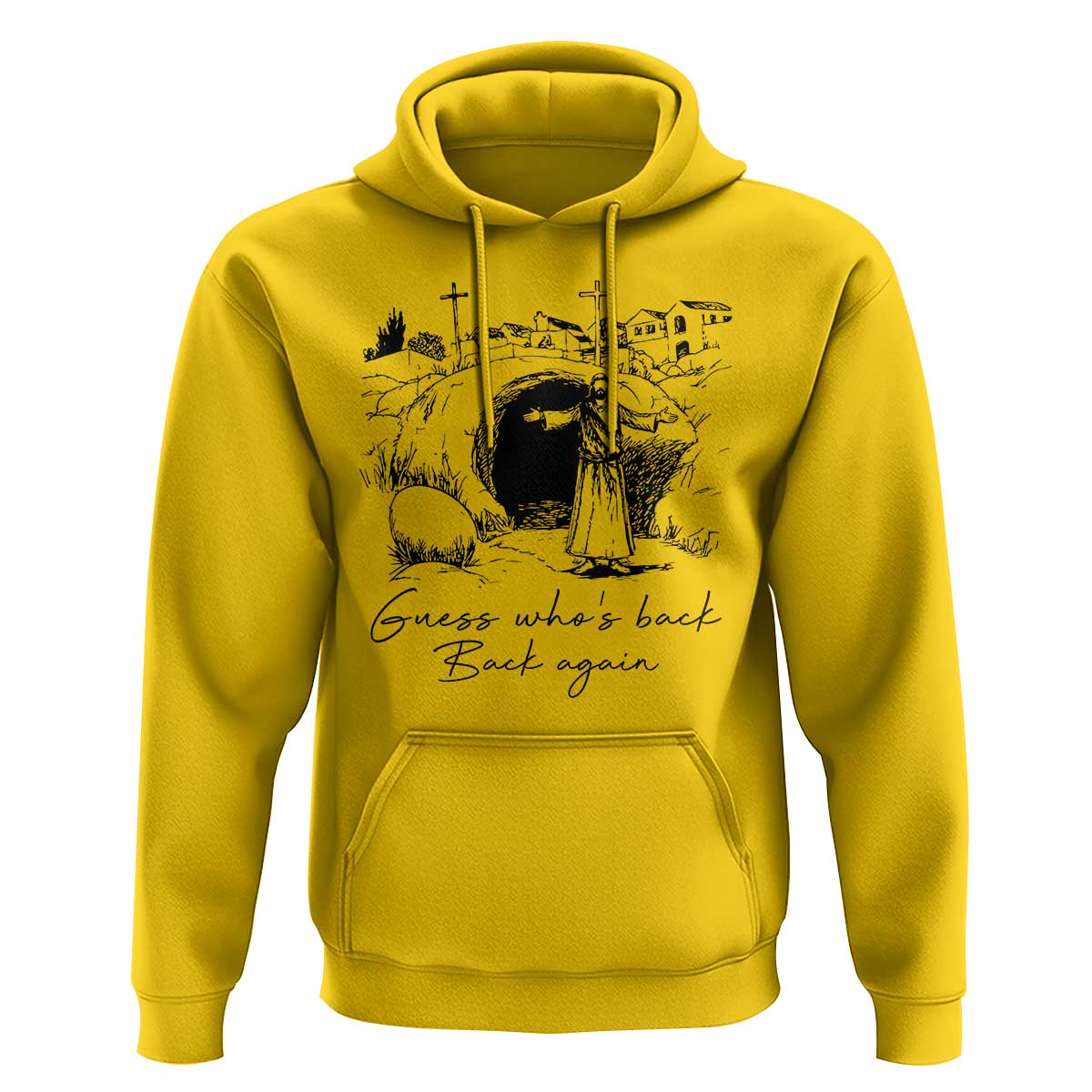 Guess Who's Back Back Again Hoodie Funny Easter Jesus Christian