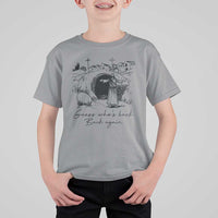 Guess Who's Back Back Again T Shirt For Kid Funny Easter Jesus Christian