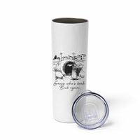 Guess Who's Back Back Again Skinny Tumbler Funny Easter Jesus Christian