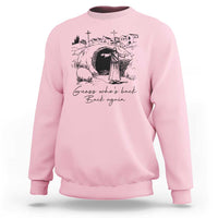 Guess Who's Back Back Again Sweatshirt Funny Easter Jesus Christian