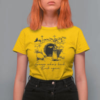 Guess Who's Back Back Again T Shirt For Women Funny Easter Jesus Christian