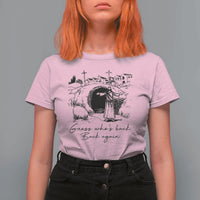 Guess Who's Back Back Again T Shirt For Women Funny Easter Jesus Christian