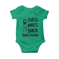 Funny Easter Jesus Baby Onesie Guess Who's Back Back Again