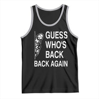 Guess Who's Back Back Again Tank Top Funny Easter Jesus Meme