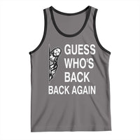 Guess Who's Back Back Again Tank Top Funny Easter Jesus Meme