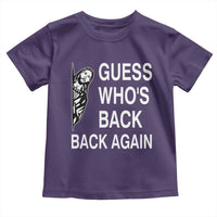 Guess Who's Back Back Again Toddler T Shirt Funny Easter Jesus Meme