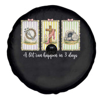 A Lot Can Happen in 3 Days Spare Tire Cover Christian Jesus Easter