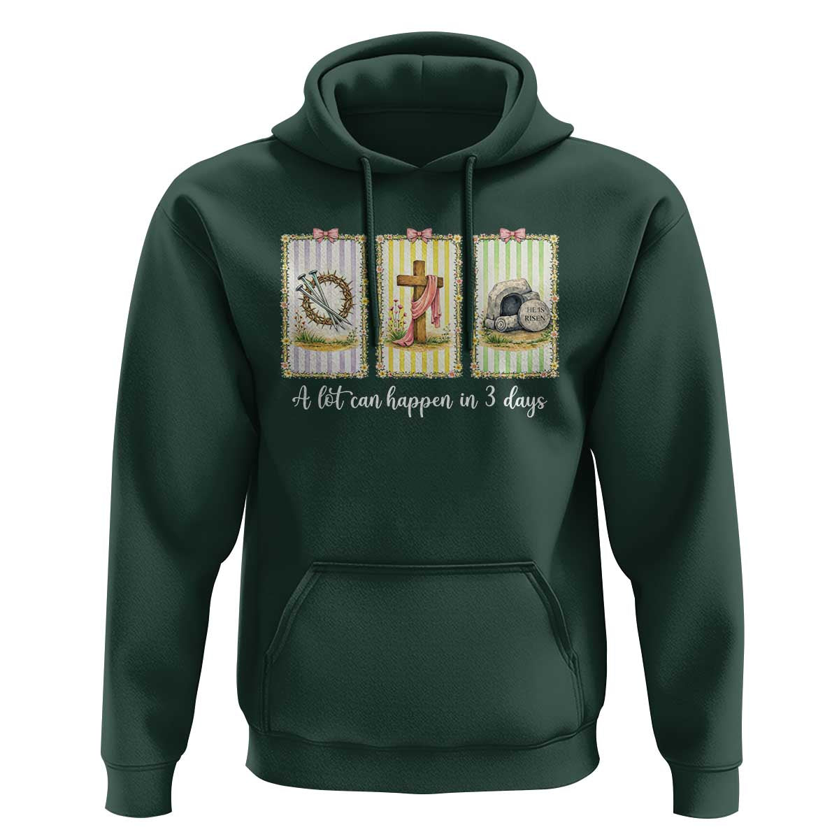 A Lot Can Happen in 3 Days Hoodie Christian Jesus Easter