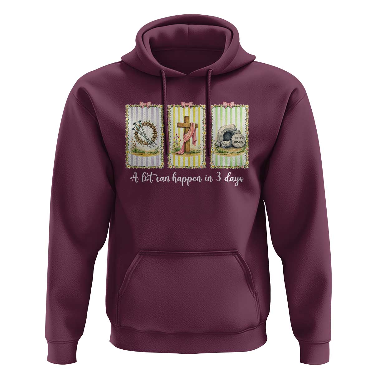 A Lot Can Happen in 3 Days Hoodie Christian Jesus Easter