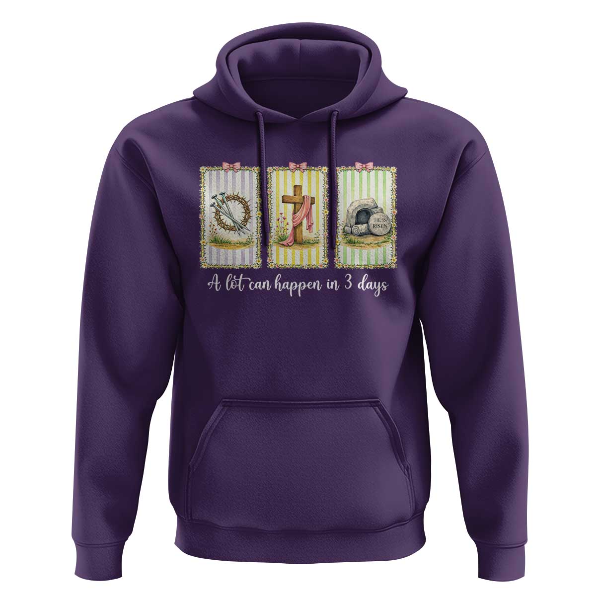 A Lot Can Happen in 3 Days Hoodie Christian Jesus Easter