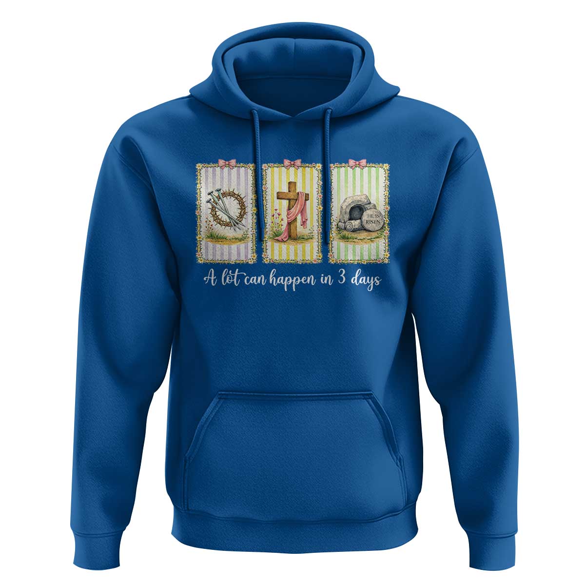 A Lot Can Happen in 3 Days Hoodie Christian Jesus Easter