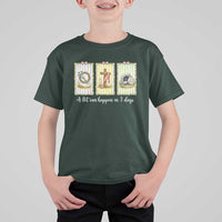 A Lot Can Happen in 3 Days T Shirt For Kid Christian Jesus Easter