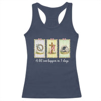 A Lot Can Happen in 3 Days Racerback Tank Top Christian Jesus Easter