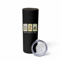 A Lot Can Happen in 3 Days Skinny Tumbler Christian Jesus Easter