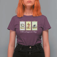 A Lot Can Happen in 3 Days T Shirt For Women Christian Jesus Easter