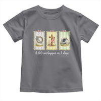 A Lot Can Happen in 3 Days Toddler T Shirt Christian Jesus Easter
