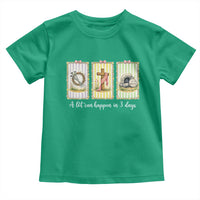 A Lot Can Happen in 3 Days Toddler T Shirt Christian Jesus Easter