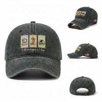A Lot Can Happen in 3 Days Washed Cotton Baseball Cap Christian Jesus Easter