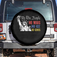 No Kings No ICE No Wars Spare Tire Cover Statue of Liberty We The People Freedom