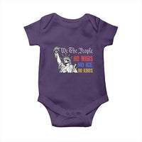 No Kings No ICE No Wars Baby Onesie Statue of Liberty We The People Freedom