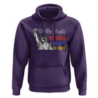 No Kings No ICE No Wars Hoodie Statue of Liberty We The People Freedom