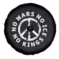 No Kings No ICE No Wars Spare Tire Cover Peace Sign Anti War Freedom Activist