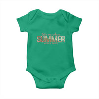 Take Me Where Summer Never Ends Baby Onesie Summer Beach Vacation