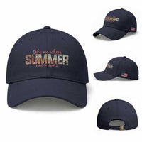 Take Me Where Summer Never Ends Baseball Cap Summer Beach Vacation