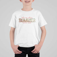 Take Me Where Summer Never Ends T Shirt For Kid Summer Beach Vacation