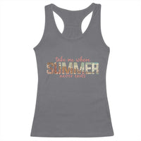 Take Me Where Summer Never Ends Racerback Tank Top Summer Beach Vacation