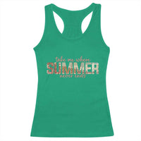 Take Me Where Summer Never Ends Racerback Tank Top Summer Beach Vacation