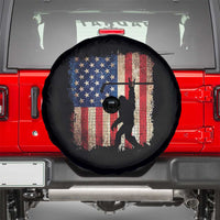 USA Hockey Bigfoot Spare Tire Cover Patriotic Sasquatch American Flag 4th of July