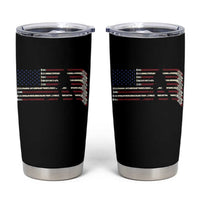 Patriotic Ice Hockey Sticks American Flag Tumbler Cup