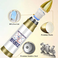 Hockey Champions 2026 Bullet Tumbler Patriotic Ice Hockey Fan