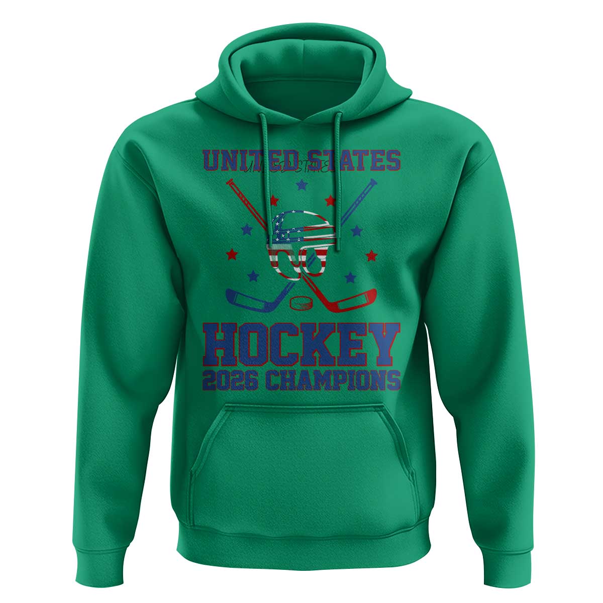 Hockey Champions 2026 Hoodie Patriotic Ice Hockey Fan
