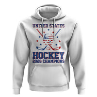 Hockey Champions 2026 Hoodie Patriotic Ice Hockey Fan