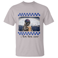 Hockey Mom Raccoon Iced Coffee T Shirt I Live Here Now