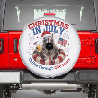 Raccoon 250th Anniversary Spare Tire Cover Christmas in July