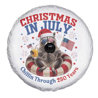 Raccoon 250th Anniversary Spare Tire Cover Christmas in July