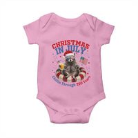 Raccoon 250th Anniversary Baby Onesie Christmas in July