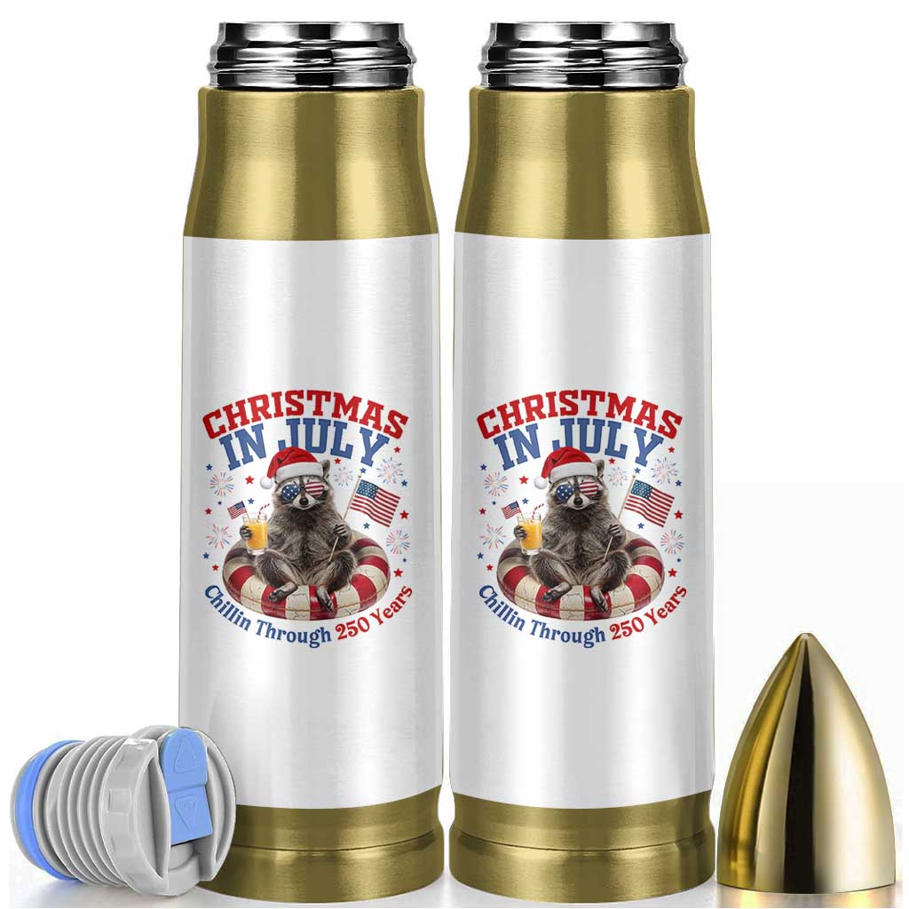 Raccoon 250th Anniversary Bullet Tumbler Christmas in July