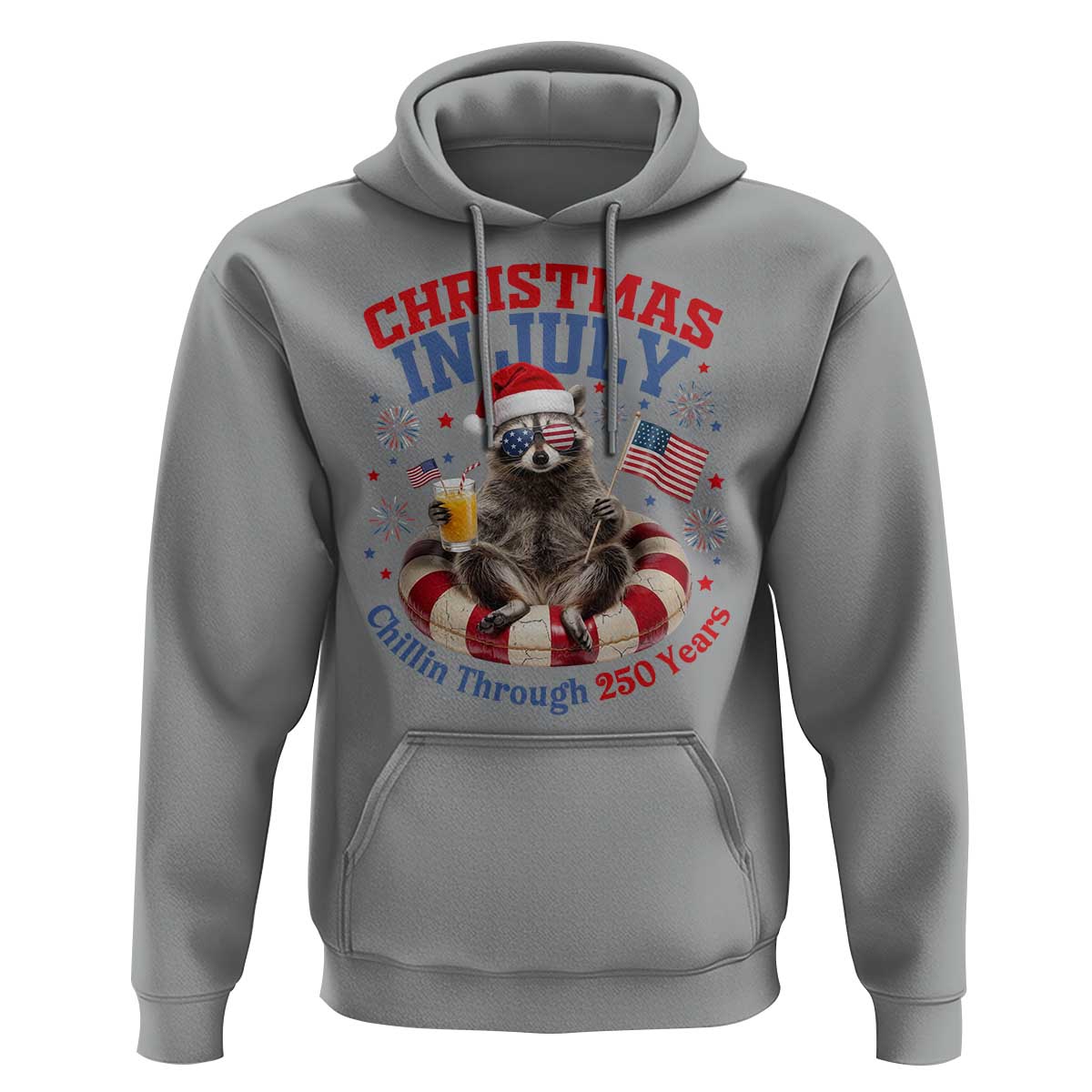 Raccoon 250th Anniversary Hoodie Christmas in July